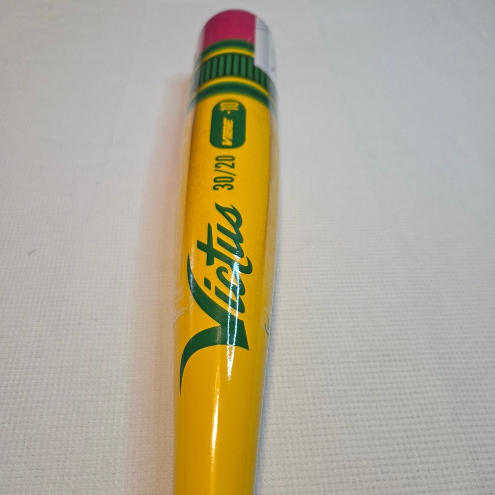 NEW Victus Vibe USSSA Baseball Bat 30/20 -10 Drop VSBVIB10 Yellow Alloy